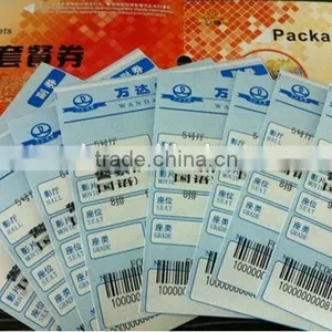 Thin Thermal Paper Movie Ticket Printing Cheap Price thumbnail-1