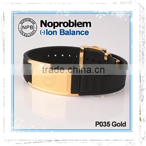 Noproblem P035G Smart Fitness Charm Friendship Elastic Germanium Bio Magnetic Bracelet thumbnail-1
