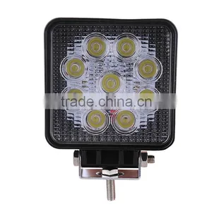 New Type Square Auto Led off Road Light Cheap Price 27w Led Work Light thumbnail-1