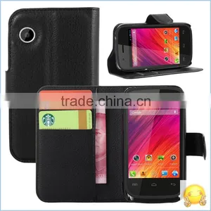 Luxury Flip PU Leather Cover For Frane Wiko Rainbow Highway Birdy Stairway IGGY Wax Ozzy Lenny Wallet Leather Bag thumbnail-2