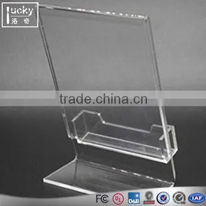 Acrylic Folder Holder Unique Design File Rack ,custom All Shape Sign Holder thumbnail-1