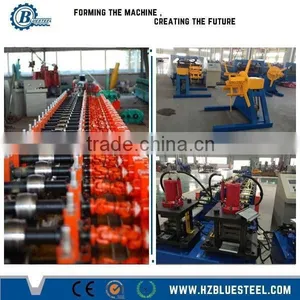 Effecient Automatic Metal Roller Shutter Slats Door Roll Forming Machine With Punching And PLC Automatic Control System thumbnail-2