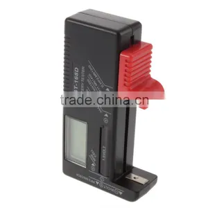 Portable Smart LCD Direct Digital Battery Tester BT-168D Checker Electronic Battery Power Measure 9V 1.5V Button Cell AAA AA C D thumbnail-6