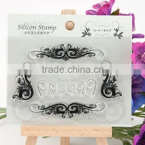 Decorative Carton Grass Rubber Stamp thumbnail-1