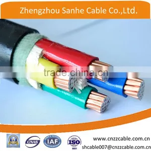 0.6/1Kv 4*50mm2 Copper Conductor XLPE /PVC Insulation Power Cable thumbnail-1