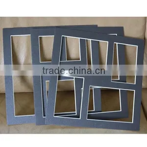 Wholesale 4ply 5x7 8x10 11x14 Precut Uncut White Black DIY Mats for Deco Home Frame thumbnail-5