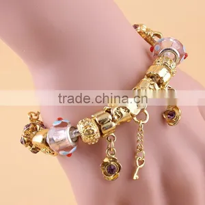 China Supplier 2015 Fashion Gold Jewelry Gold Bracelet thumbnail-6