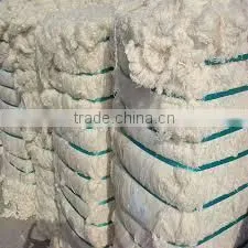 Thread Waste (Hard Cotton Waste)Usually White in Colour thumbnail-3