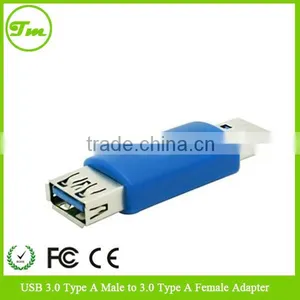 USB 3.0 Type A Female to B Male PC Cable Connector Converter Adapter Blue thumbnail-1