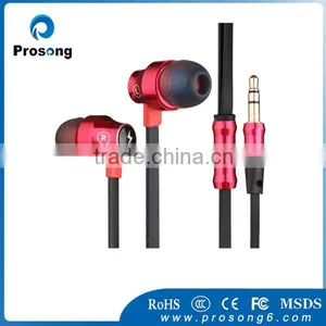 Metal Earphone With Mic In-ear Earbud Stereo Earphone thumbnail-3