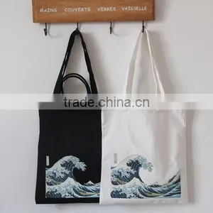 Beautiful Printed Canvas Bag, OEM Production Canvas Tote Bag thumbnail-1