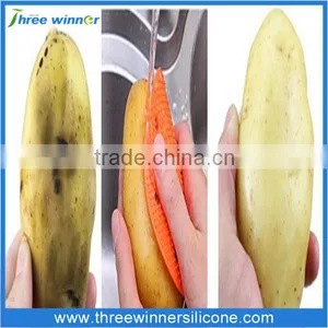 Kitchenware Tools Fruit Silicone Washing Brush thumbnail-4