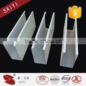 Baffle Aluminum Suspended Ceiling Tile 3D Wall Panel thumbnail-2