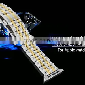 Hot Selling Double Colors for Apple Watch Stainless Steel Metal Strap, Metal Watch Band thumbnail-1