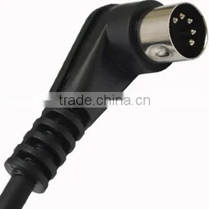 ADC2051 5 Ft. Right Angle MIDI Cable With Double Shields thumbnail-1