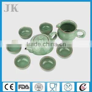 Antique Ceramic Arabic Tea Set Wholesale 8pcs thumbnail-1