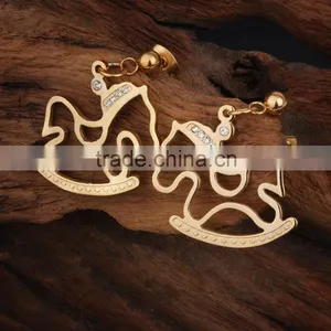 Stylish 4k 10k Fake Gold Plated Afghan Jewelry Set thumbnail-3