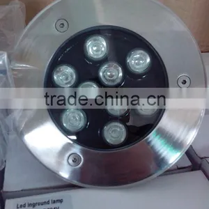 Hotsale 12v 9w Round Led Underground Light Outdoor Lighting IP67 thumbnail-3