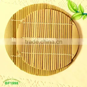 Green Bamboo Round Sushi Mat thumbnail-1