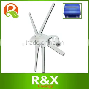 Micro Wind Generator, Combine With Wind/solar Hybrid Controller. thumbnail-1