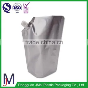 Factory Price Liquid Nylon Packaging Pouch With Spout , Clear Drink Stand up Spout Pouch thumbnail-1