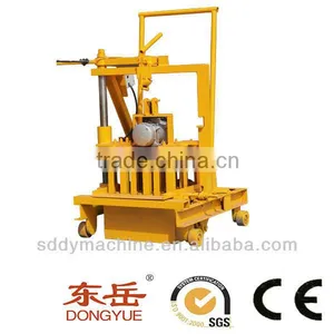 Simple QT40-3C Hand Press Brick Making Machine for Small Business thumbnail-1