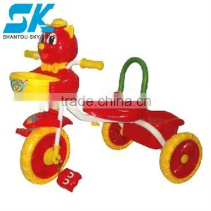 Hot 2012 Children Toy Car Children Pedal go Kart Plastic Pushing Baby Car Stroller 3 Wheel Children Car thumbnail-1