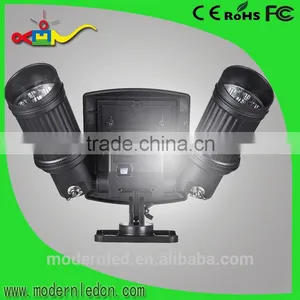 Good Price Double Heads Solar Led Outdoor Wall Light thumbnail-6