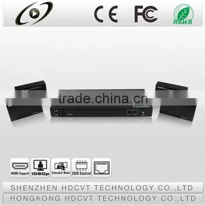 HDMI 1x4 Splitter Over CAT5e/6 Extender 1080p@60Hz@24 Bit/pixels thumbnail-1