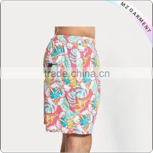 Men's Printed Brand Name Board Shorts thumbnail-2