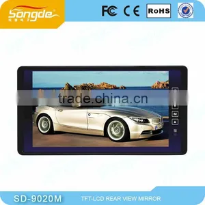 Day Night Auto Rear View Mirror Car Monitor Backup Camera thumbnail-1