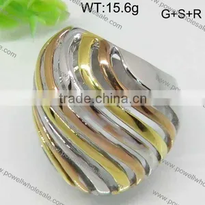 Guangzhou Factory Wholesale Stainless Steel National Championship Ring thumbnail-1