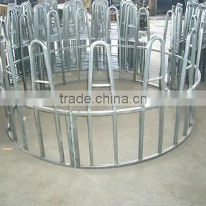 Hot Dip Galvanized Steel Cattle Hay Feeder thumbnail-4