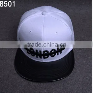 Custom Metal Plate Snapback Hat Embroidery Your Own Logo Good Quality Sport Cap thumbnail-3