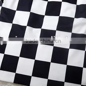 Minimatt Check Curtain Checks Black and White Check Upholstery Fabric thumbnail-2
