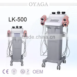 Ultrasound Cavitation System Vacuum RF Body Slimming Machine, Fat Cracking Vibration Cellulite Machine LK-500 thumbnail-1
