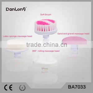 Portable Facial Cleansing Brush Machine Massager , Deep Clean Skin Scrubber ,Rolling Brushing Machine thumbnail-4