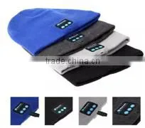 Wireless Portable Bluetooth Earphone Winter Hats With Music thumbnail-1