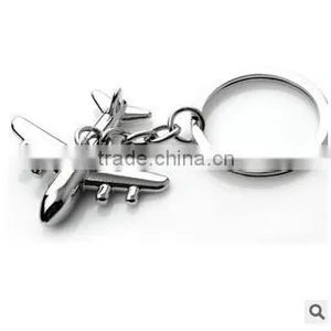 Wholesale 3d Mold Helicopter Key Chains/ Fighter Plane 3d Metal Key Chains thumbnail-2