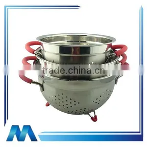 Good Quality Stainless Steel Colander With Handle thumbnail-5
