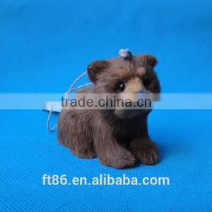 Christmas Decoration Fake Squirrel Plush Animals Tree Decoration thumbnail-4