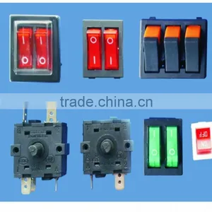 Rock Thermostat Switch Botton 16A 250V Oven Dump Switch for Fan for Electrical Heater thumbnail-1
