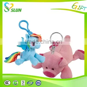 Mini Plush Soft Bear Keychain Toy With Joint&tie thumbnail-5