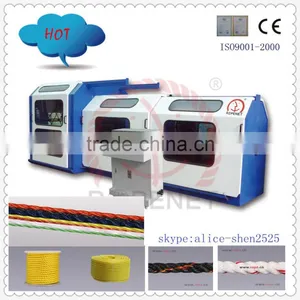 Automatic High Quality pp Film Rope Making Machine M :0086 15163879588 Email:alice@ropeking.com thumbnail-2