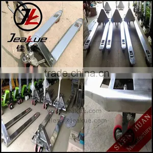 2016 Newest 2000kg Stainless Hand Pallet Jack Forklift thumbnail-1