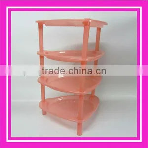 4 Layers Triangle Plastic Rack Storage Rack thumbnail-1