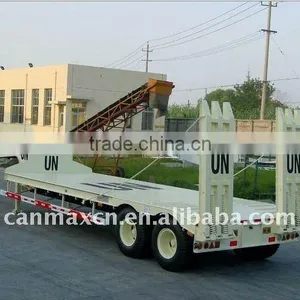 25T 2 Axles Low Bed Semi Trailer thumbnail-1