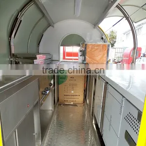 2017 New Style New Type Vending Car Food Trailer Crepe/BBQ Vending Trailer CE thumbnail-4