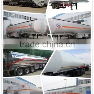 Crude Petroleum Oil Refineries Small Fuel Tank Trailer Aluminium Alloy Tank Semi-trailer thumbnail-6