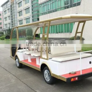 Factory Direct Sale Good Quality Resort Tourist Electric Bus thumbnail-6
